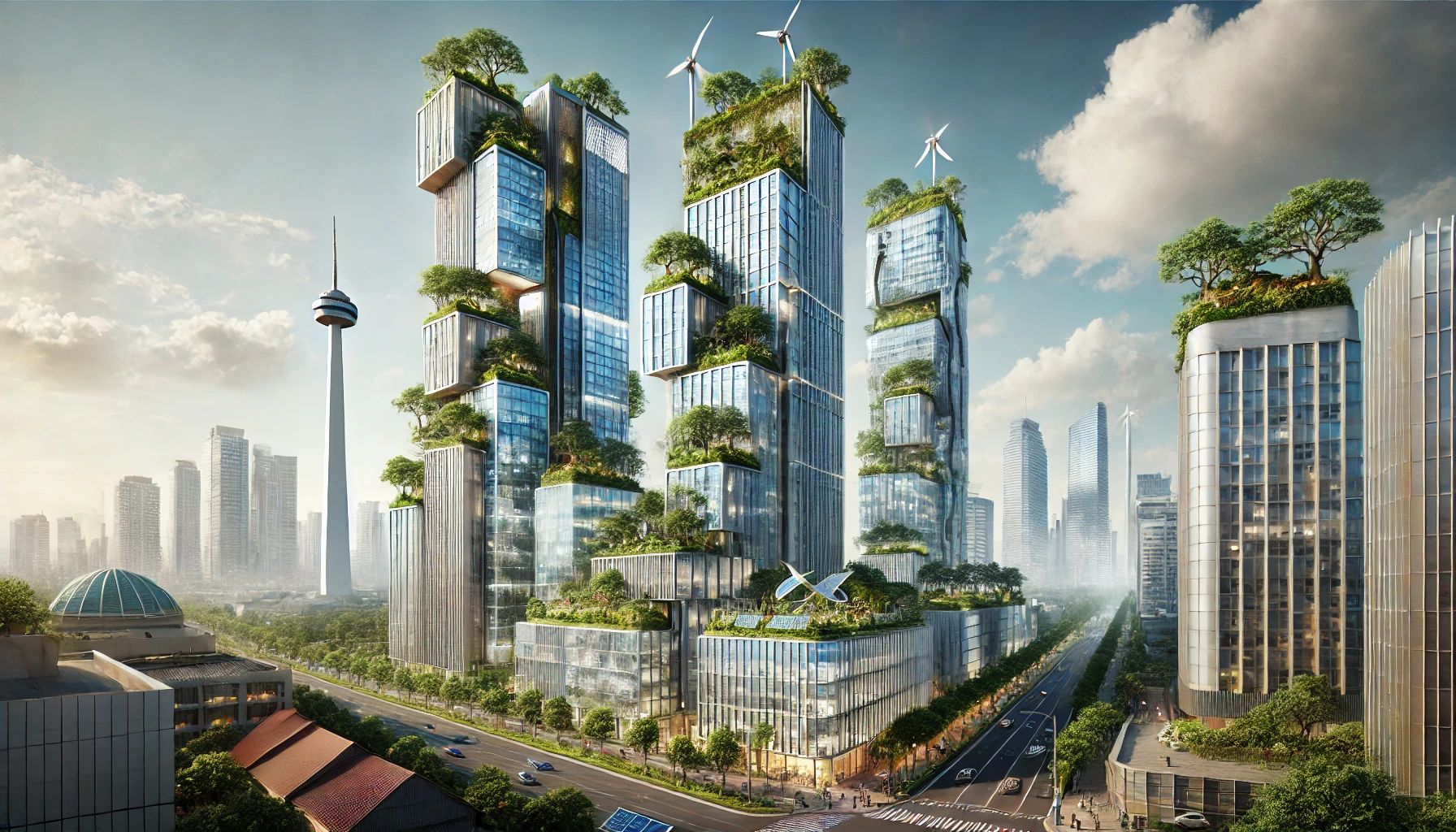 Green Building Jakarta Simbol Gedung Hijau Hemat Energi Dan Berkelanjutan