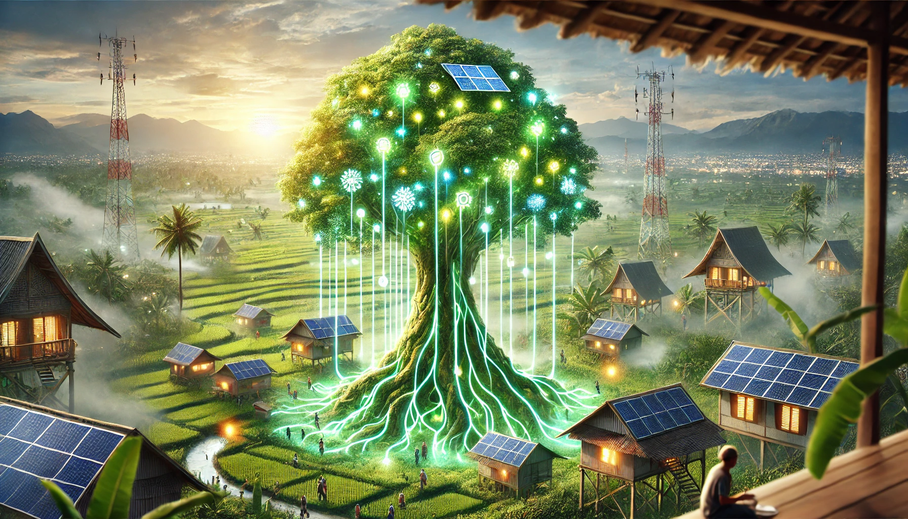 Pohon Penghasil Listrik Inovasi Energi Hijau yang Kini Hadir di Indonesia
