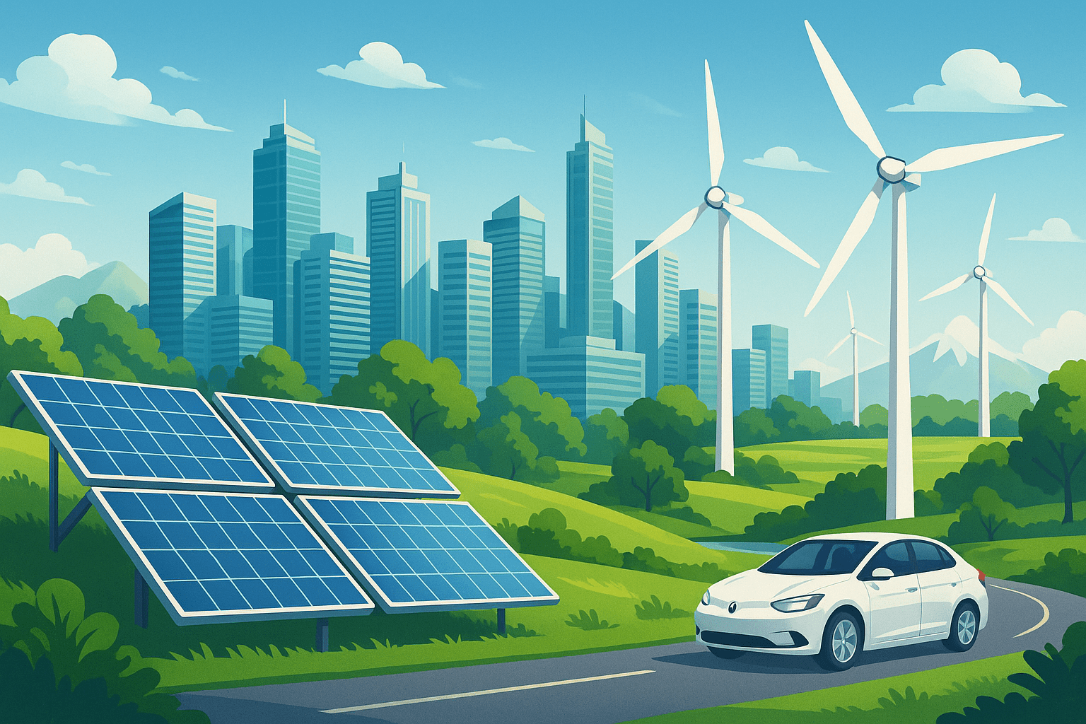 Pemanfaatan Energi Hijau Berkelanjutan Dengan Inovasi Teknologi Ramah Lingkungan Untuk Masa Depan Indonesia Modern 2025