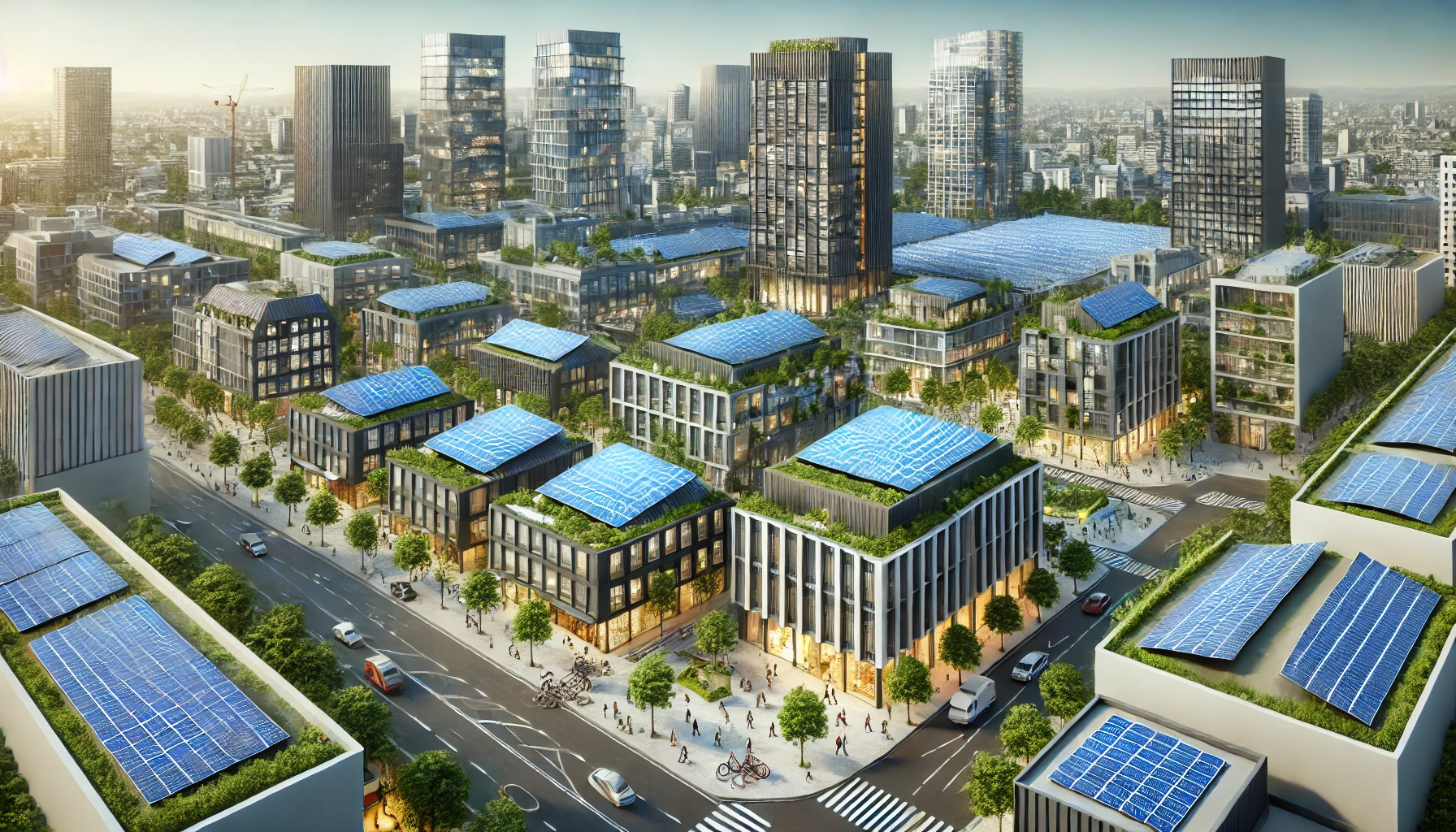 Pemanfaatan Panel Surya di Perkotaan Modern Solusi Energi Bersih Menuju Kota Hijau dan Berkelanjutan