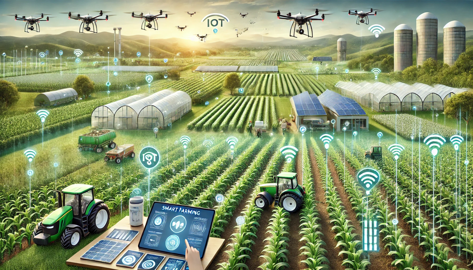 Pertanian Cerdas Dengan IoT Menjadi Solusi Revolusioner Untuk Meningkatkan Produktivitas Pangan Modern Di Indonesia