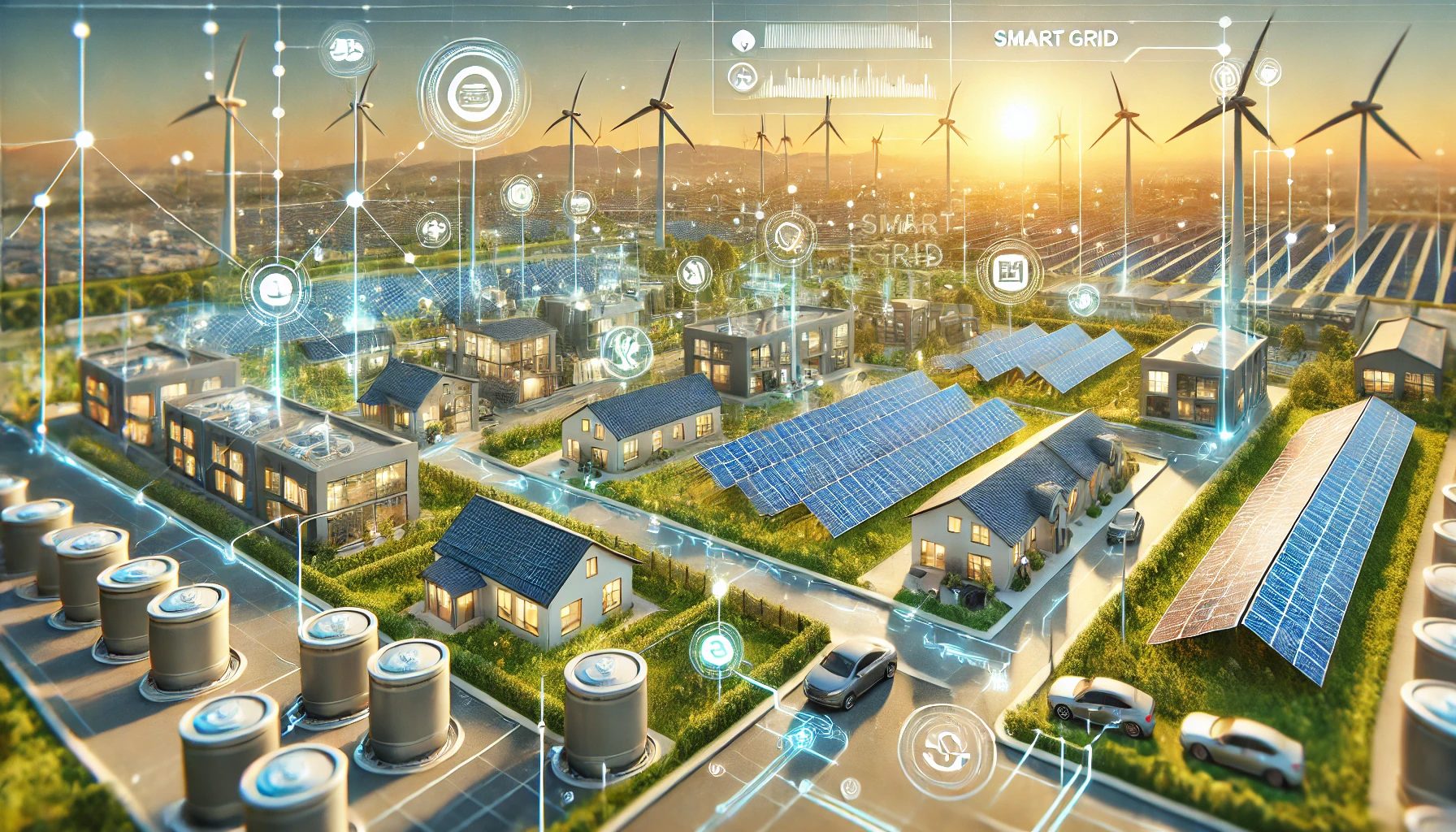 Sistem Microgrid Energi Terbarukan Menjadi Infrastruktur Masa Depan Kota Modern yang Stabil Mandiri dan Efisien untuk Mendukung Transformasi Energi Indonesia