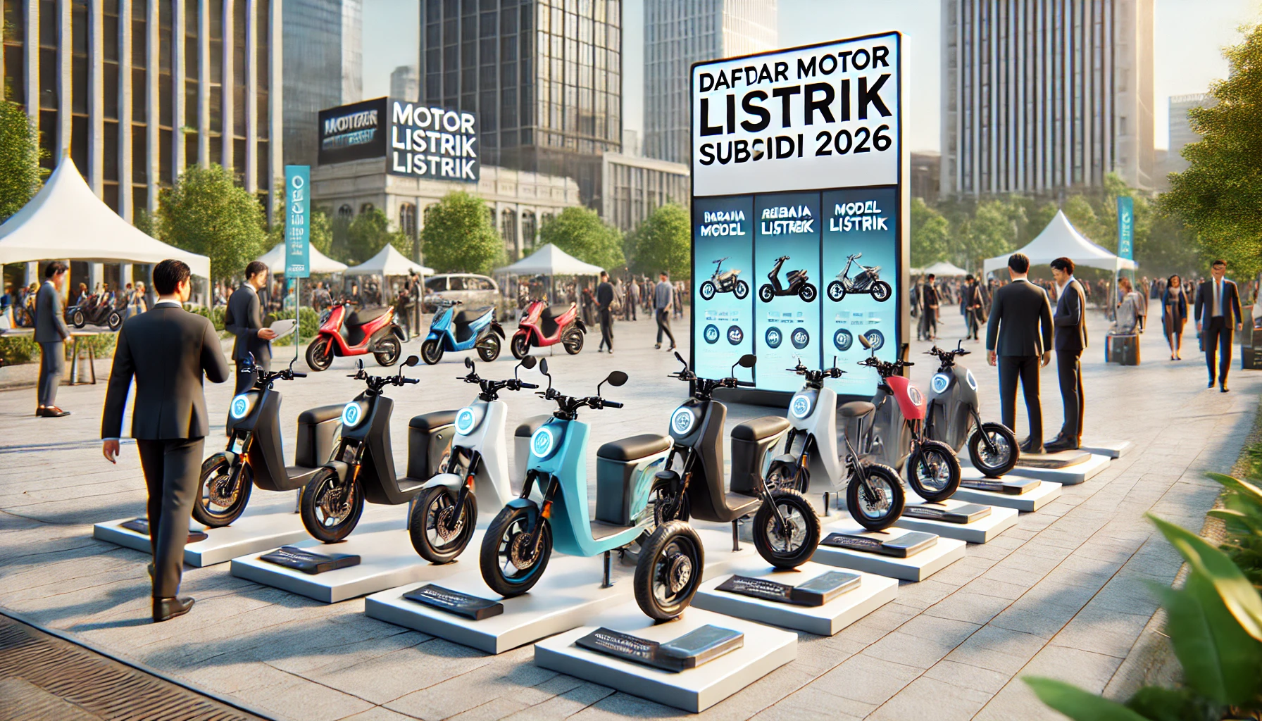 Daftar Motor Listrik Subsidi 2026 Pilihan Kendaraan Listrik Murah Ramah Lingkungan