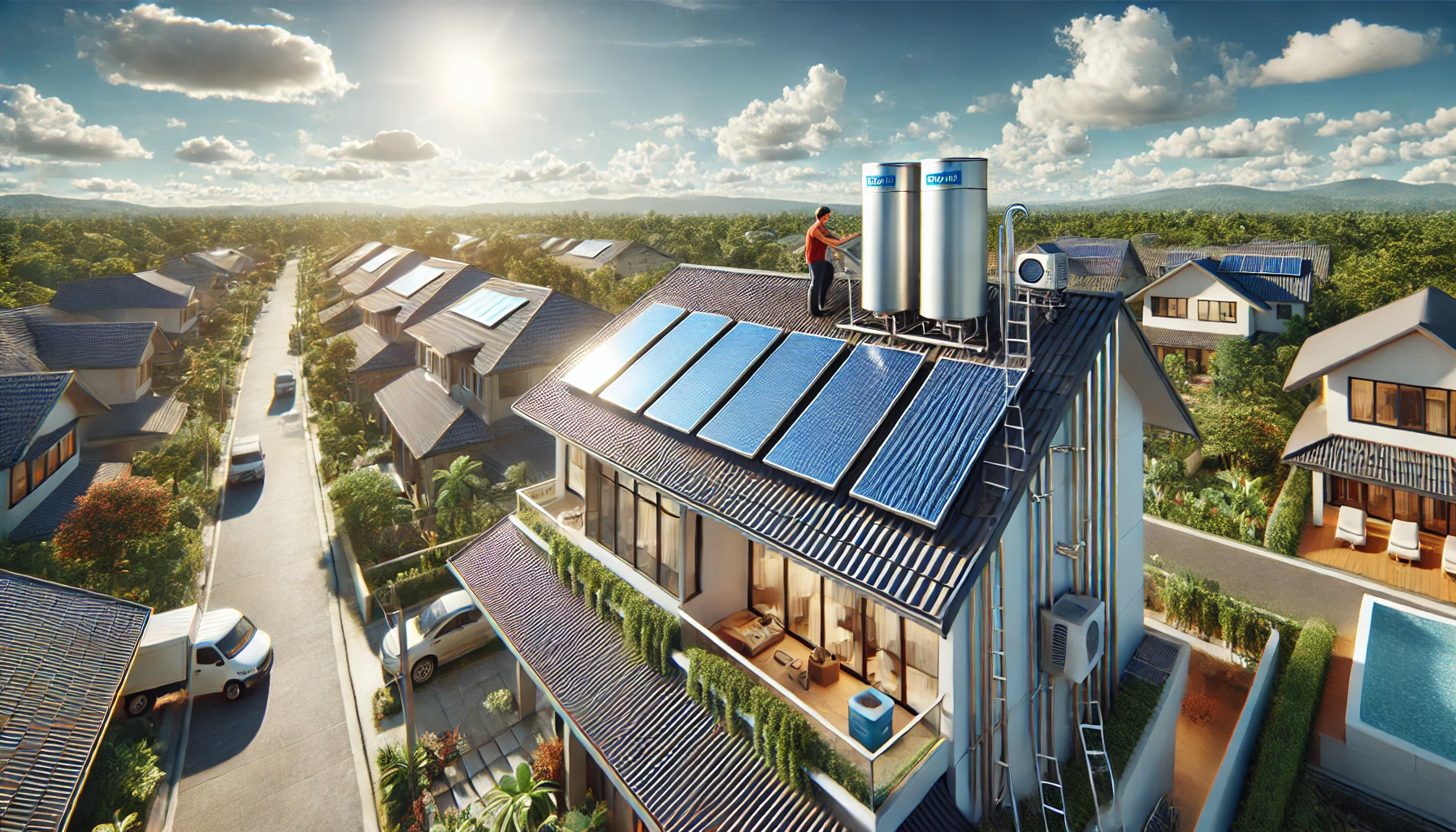 Manfaat Pemanas Air Tenaga Surya Solusi Hemat Energi Untuk Rumah Modern