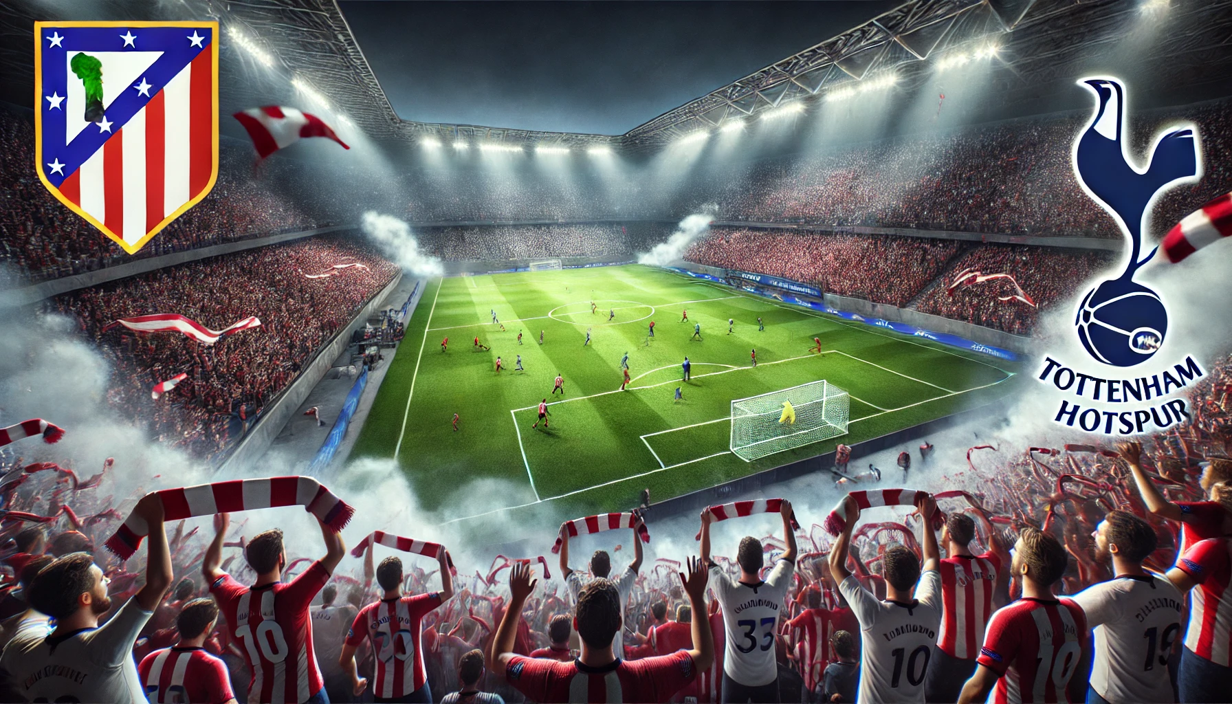 Atlético Madrid Vs Tottenham Hotspur FC Laga Dramatis Liga Champions Yang Penuh Gol
