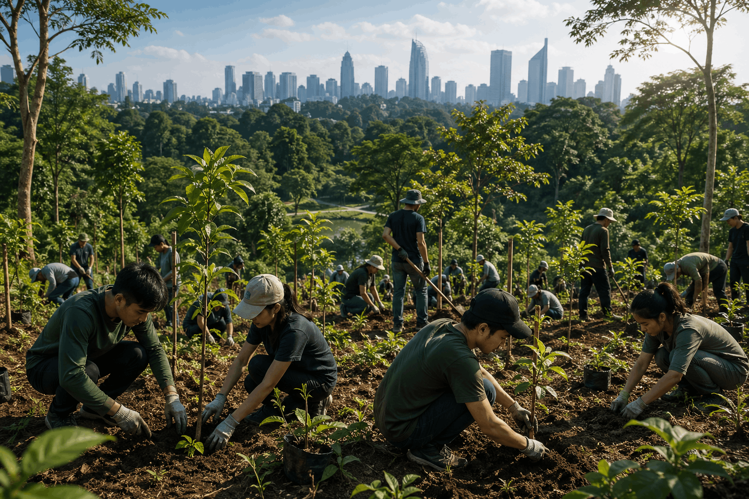 Program Reboisasi Hutan Kota Solusi Hijau Untuk Mengatasi Polusi Dan Meningkatkan Kualitas Hidup Perkotaan