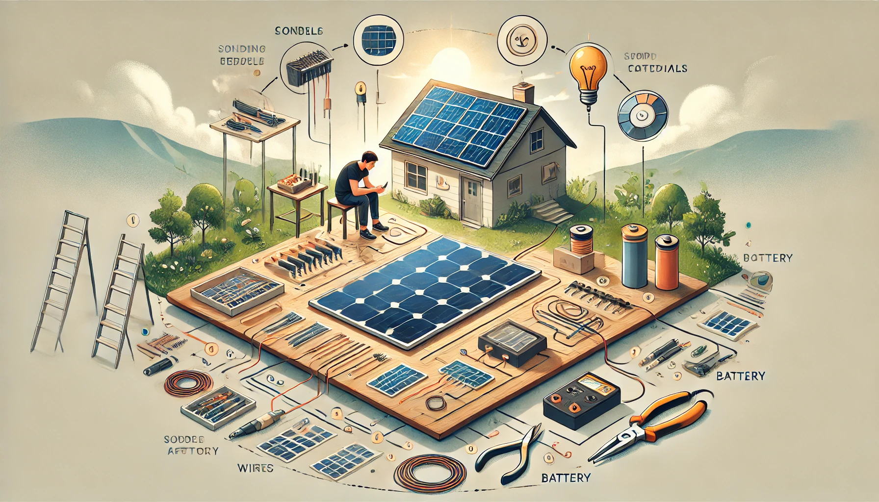 Tips Merakit Panel Surya Murah Untuk Pemula Panduan Lengkap Dari Bahan Sederhana Hingga Siap Pakai