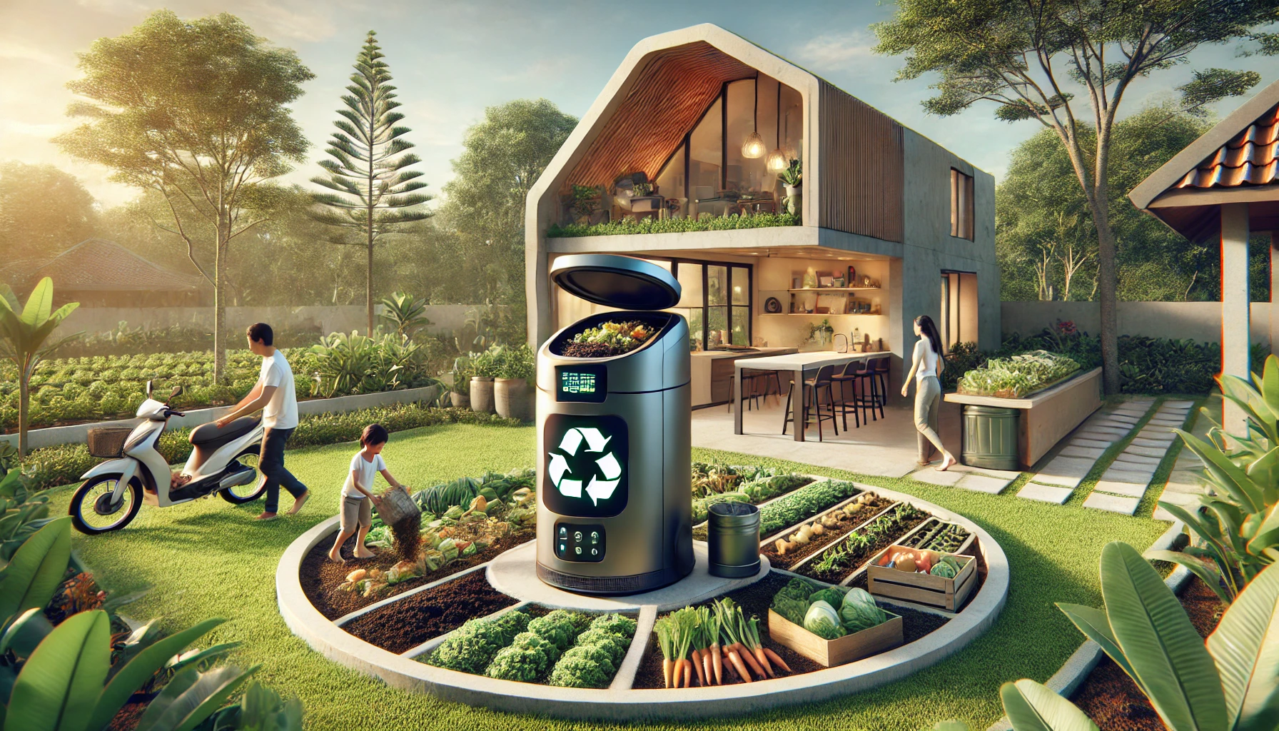 Review Alat Kompos Rumahan Canggih Solusi Modern Mengolah Sampah Organik Jadi Pupuk Berkualitas Di Rumah Sendiri