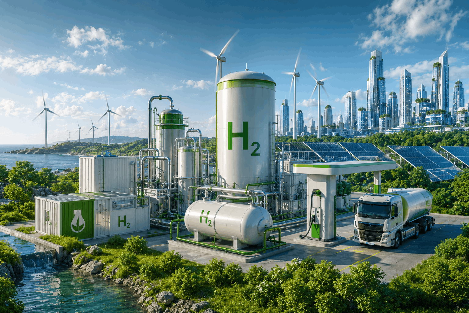 Teknologi Hidrogen Hijau Masa Depan Jadi Solusi Energi Bersih Dunia