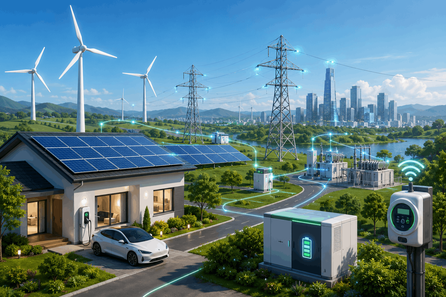 Jaringan Listrik Pintar Hemat Energi Jadi Solusi Masa Depan Untuk Efisiensi Dan Keberlanjutan