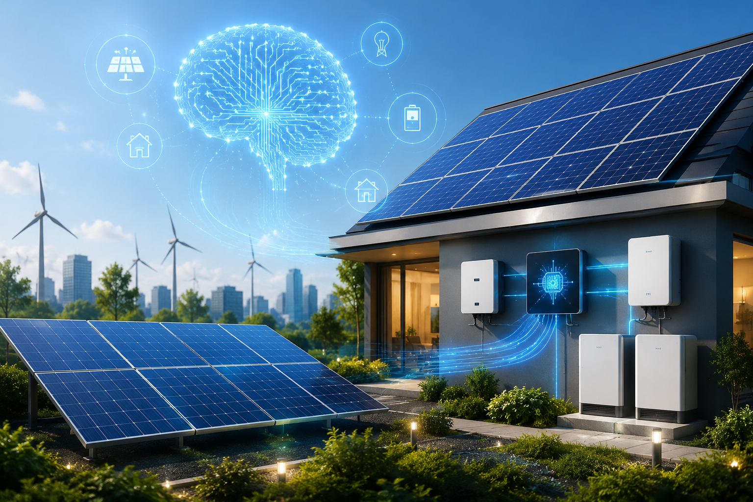 Teknologi Energi Surya Pintar Berbasis Ai