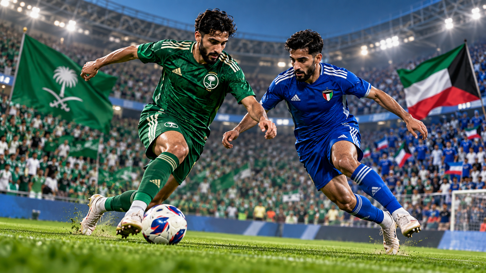 Hasil Arab Saudi Vs Kuwait 1-0 Gol Bunuh Diri Jadi Penentu