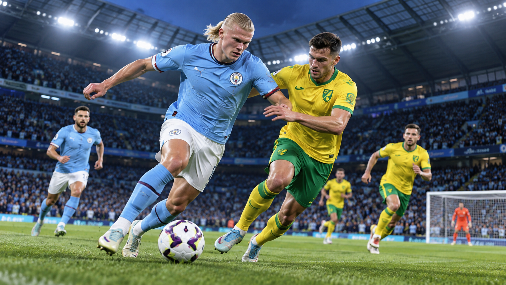 Hasil Man City Vs Norwich