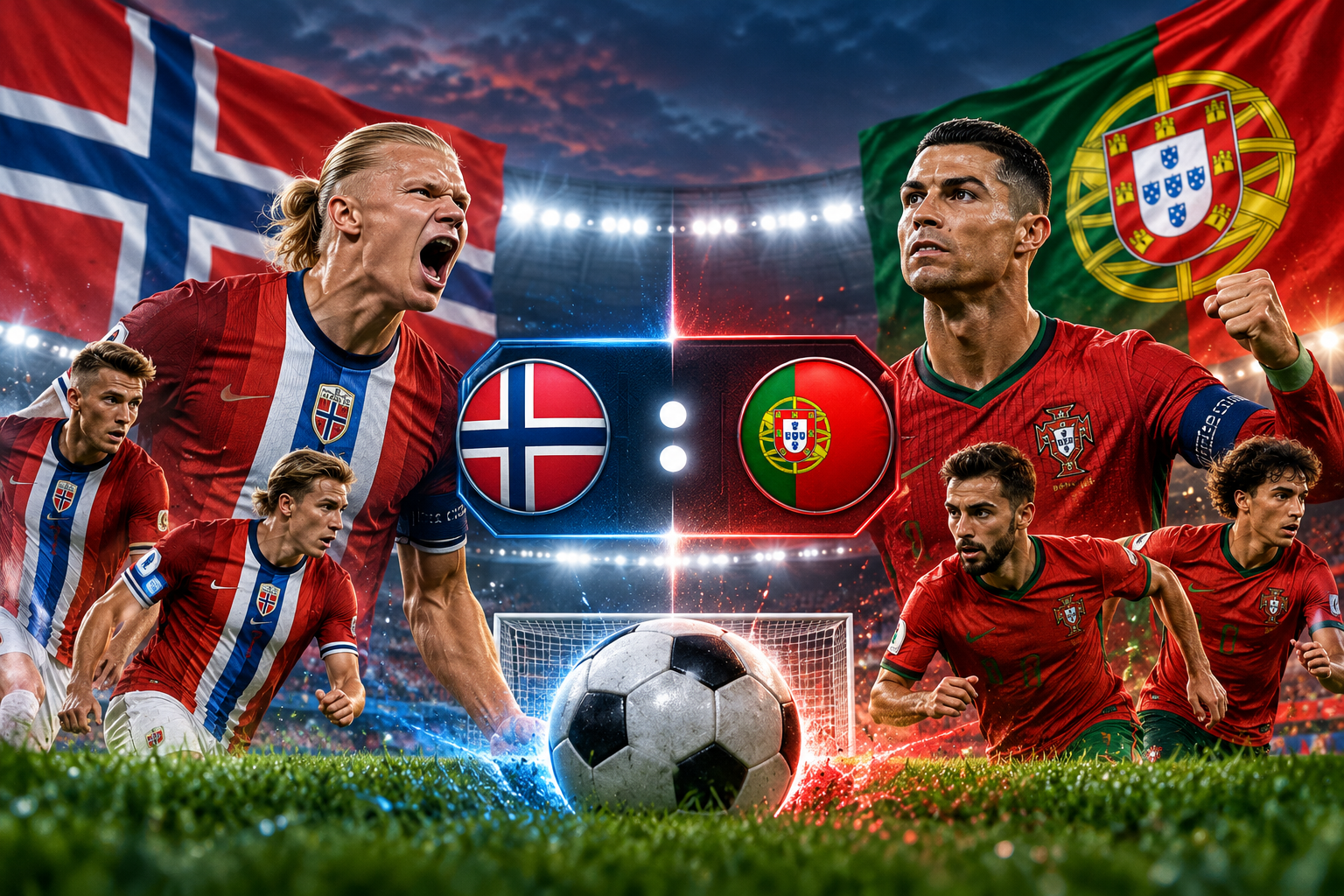 Hasil Pertandingan Norwegia Vs Portugal