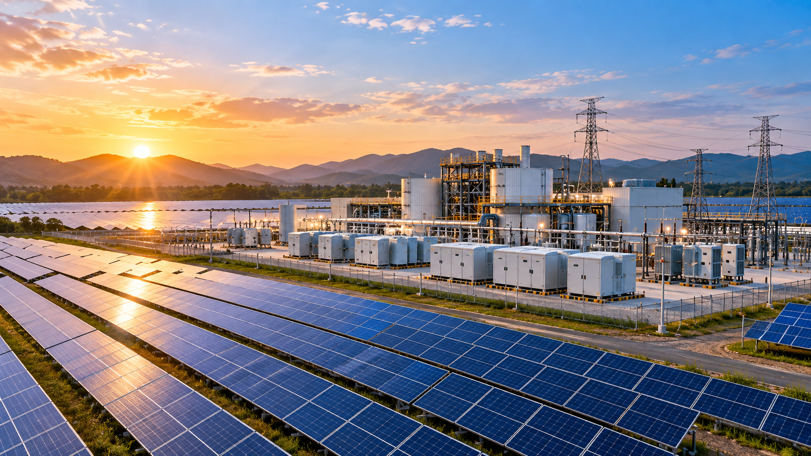 Pembangkit Listrik Tenaga Surya Industri
