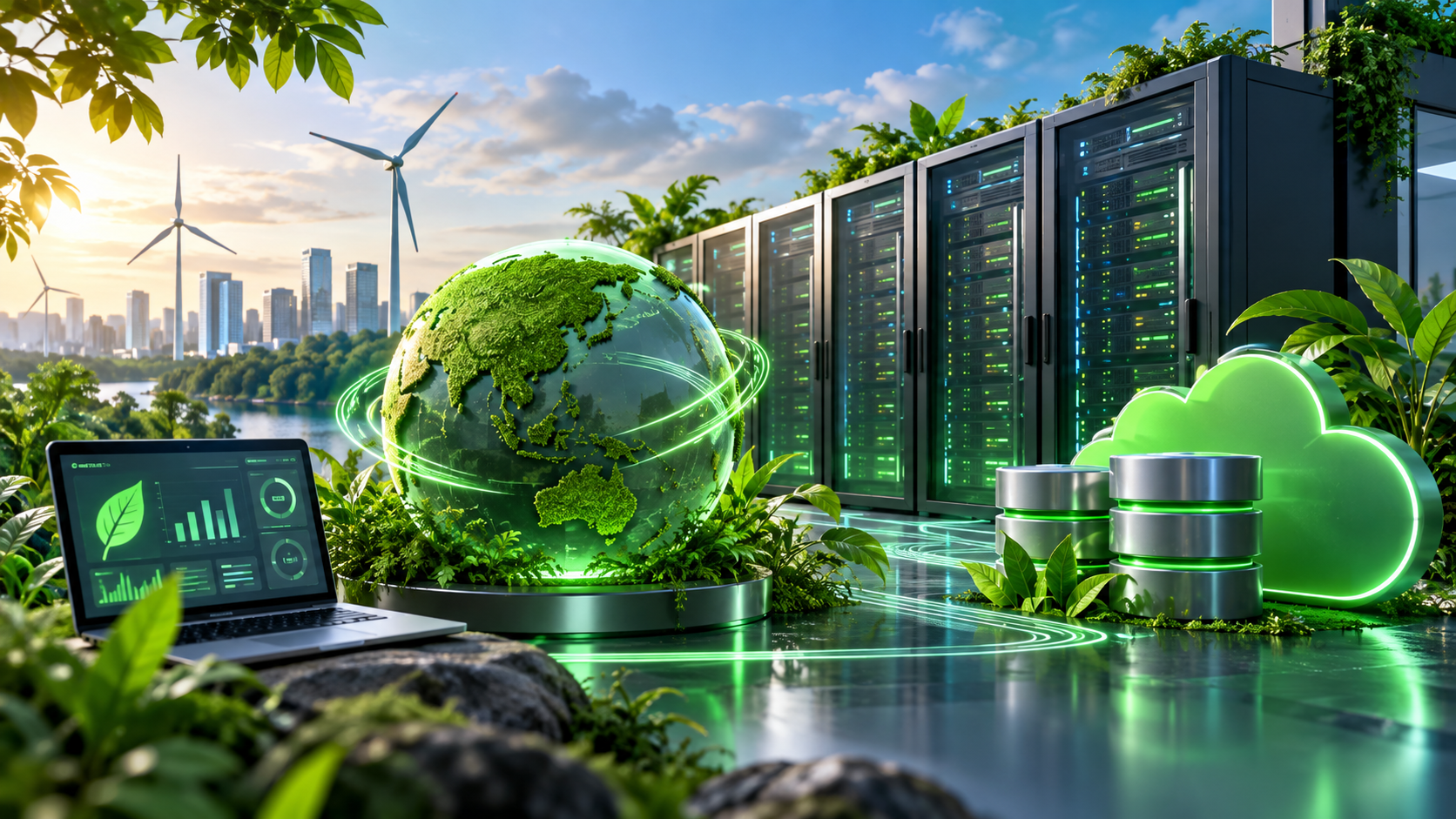 Penerapan Green It Efisiensi Data