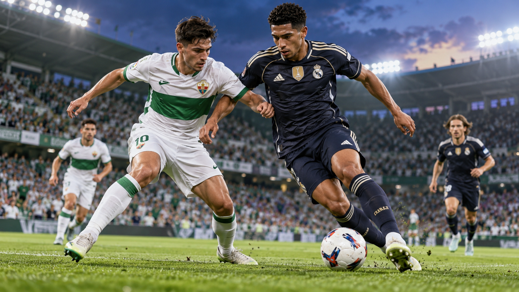 Pertandingan Elche Vs Madrid