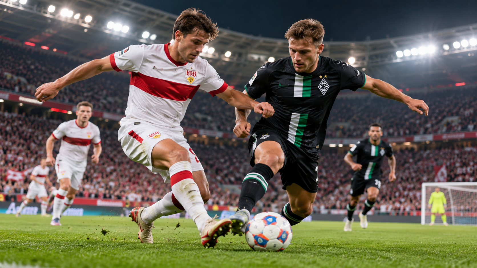 Hasil Pertandingan Vfb Vs Mönchengladbach Berakhir 2-3, Gladbach Bangkit dan Raih Kemenangan
