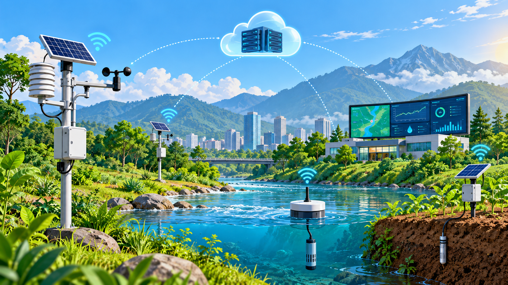 Sistem Monitoring Lingkungan Berbasis Iot