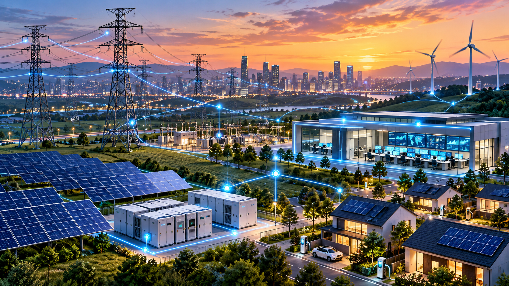 Sistem Smart Grid Listrik Pintar